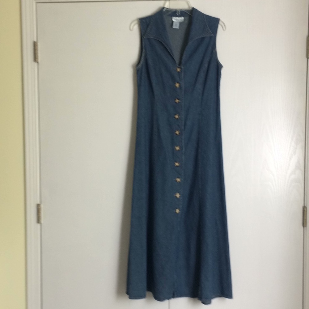 Denim Maxi Dress